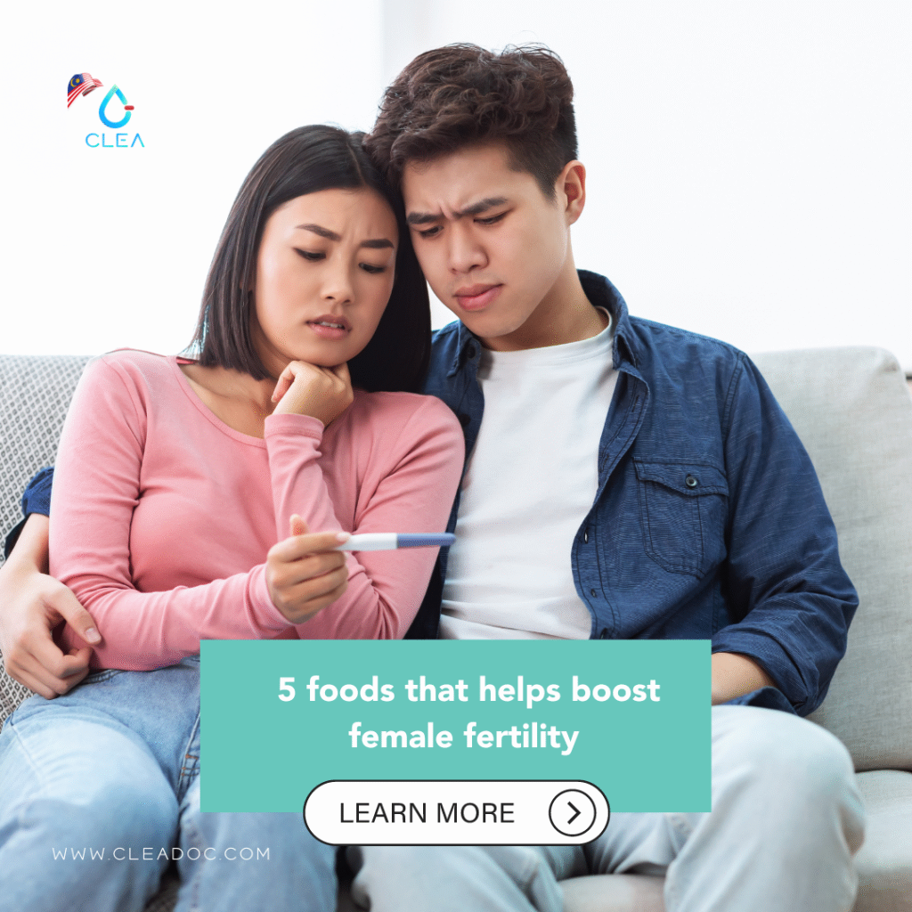 Food that helps boost female fertility